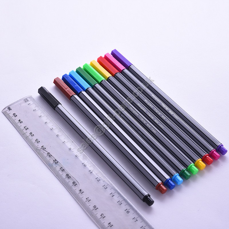Wholesale 24 Colors Watercolor Art Felt Tip Marker Pens for Kids Drawing -  China Fineliner, Felt Tip Color Pen