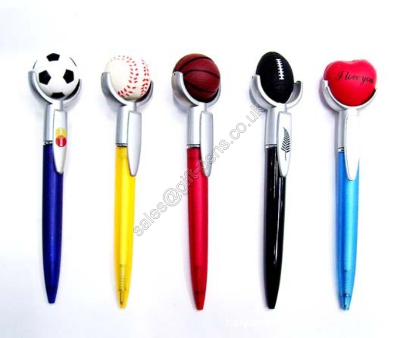 Event promotion advertising sport pen for gift purpose,event advertising ball pen