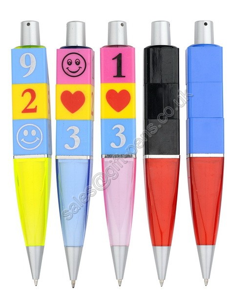 puzzel pen,I love you plastic promotional gift ball pen