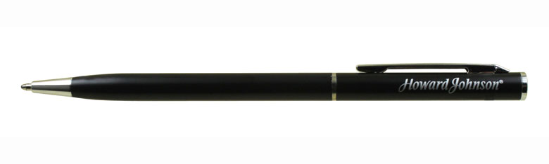 Howard Johnson classic metal pen, low price hotel metal ballpoint pen
