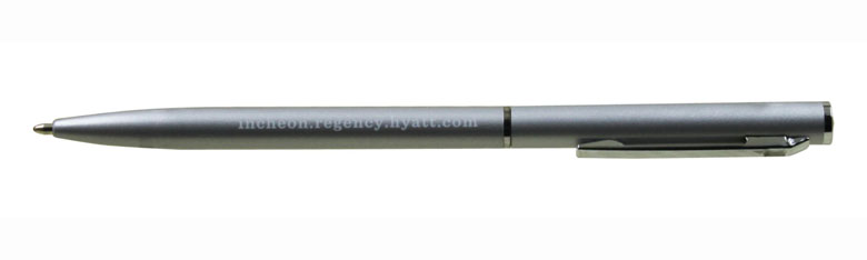 Hyatt Regency slim hotel promotional ball pen, hotel promotional ball pen