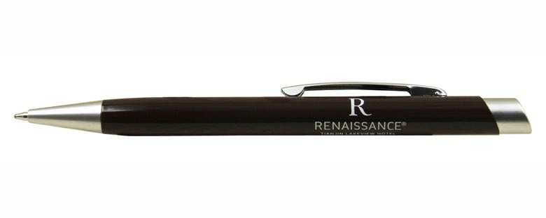 Renaissance click hotel promotional pen, metal hotel promotional pen