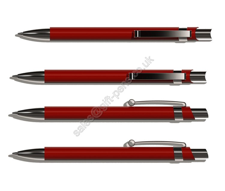 novel metal writing pen,Professional click metal ballpoint pen
