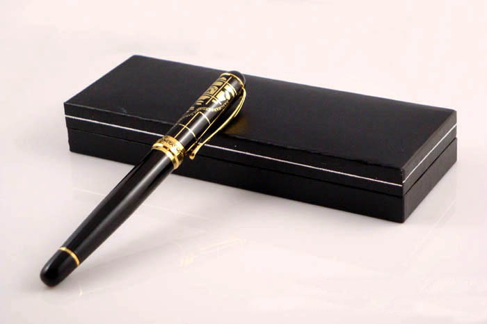 Luxury Customized Roller Ball Pen With Caps,Metal Executive Roller Pen