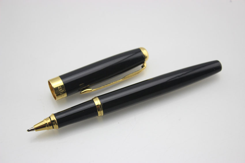 high class souvenir metal roller ball pen,exclusive guest gift printed metal roller pen
