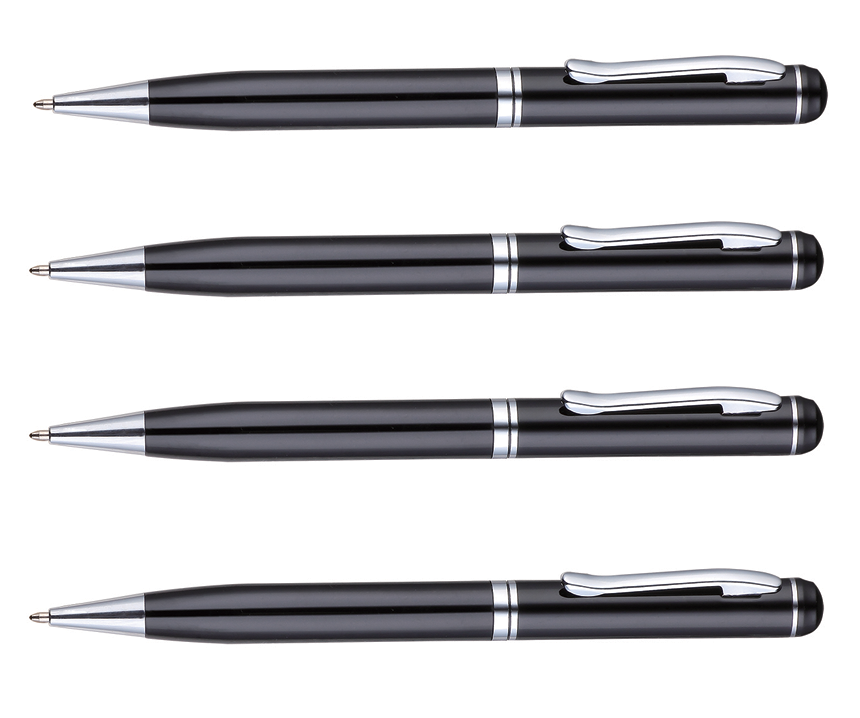 Deluxe ball pen metal twist ballpoint pen customized for premium gift