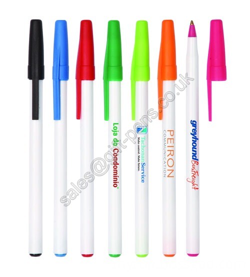 Promotional Customized Ballpoint Pen for Giveaways, Plastic Cheap Ballpoint Pen