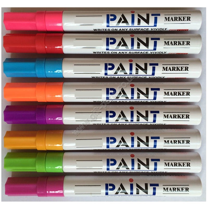 quick dry water proof oil ink custom printing paint marker pen