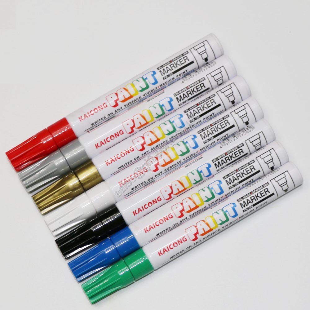 Indelible Permanent opaque ink Valve Action factory sell paint marker pen