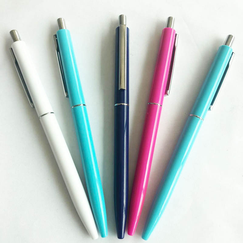 Simple retractable gift pen