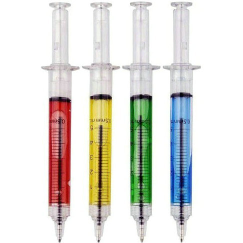 plastic Injection syringe ball pen