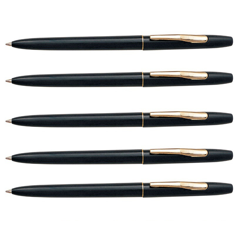Quality Promotion black twist hotel ballpoint pen