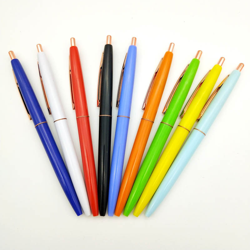 Multicolor Macaron Morandi color Retractable Ballpoint Pen