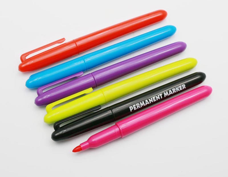 Factory wholesale custom permanent waterproof custom color marker pen
