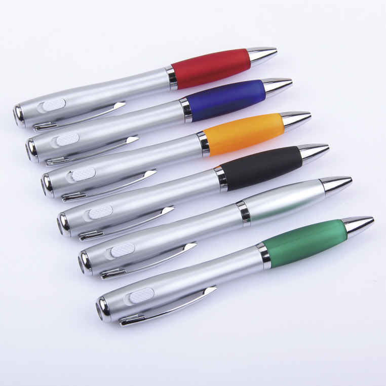Factory direct sale customized new style light up pen,led light ball pen