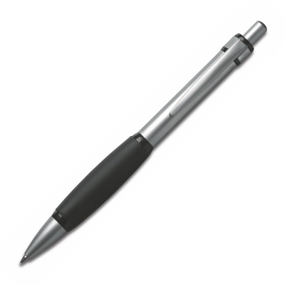 oem advertising pen with grip,sillicon grip retractable plastic pen