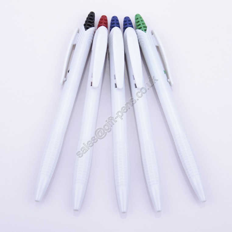 white color corn design advertising logo brand ballpoint pen,corn starch ball pen