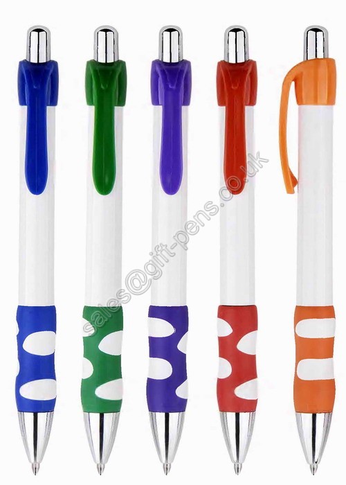 double injected plastic gift logo pen,plastic slogan ballpoint pen