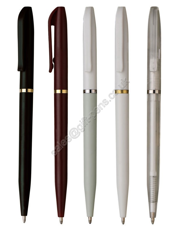logo imprinted simple twist plastic ball pen for hotel use,chain hotel use ballpoint pen