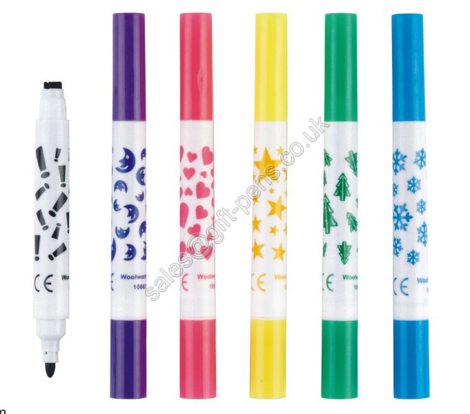 cheap price washable ink two tip stamp drawing marker for children