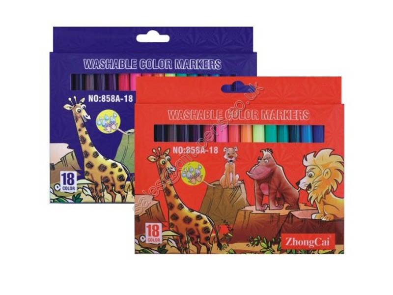 colored box packed art marker set,gift box marker pen set