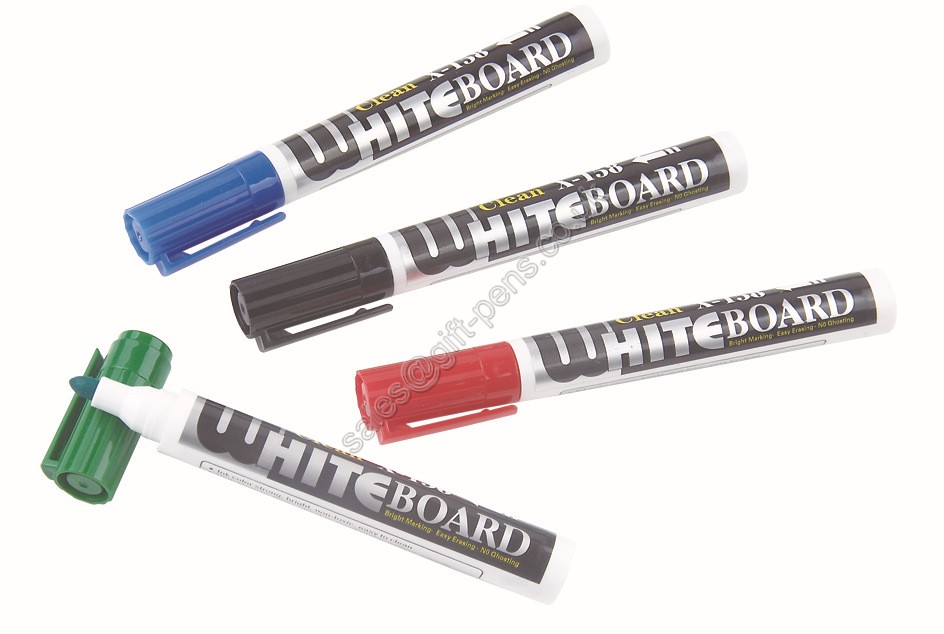 safety ink erasable whiteboard dry wipe off marker pen