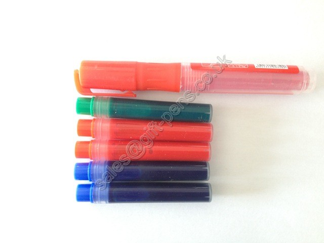 felt tip refillable dry erase marker pen with vavle system