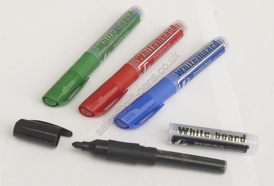 Free ink refillable whiteboard markers with ink cartridge