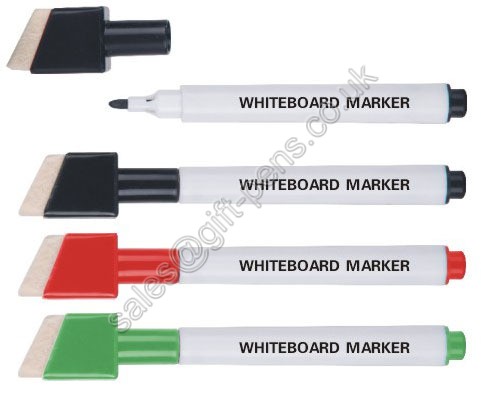 imprint whiteboard marker with brush