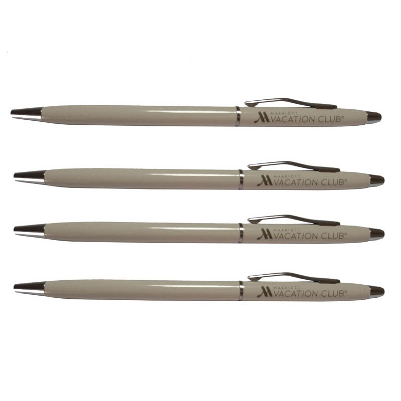 marriott vacation club, grey color low price metal pen