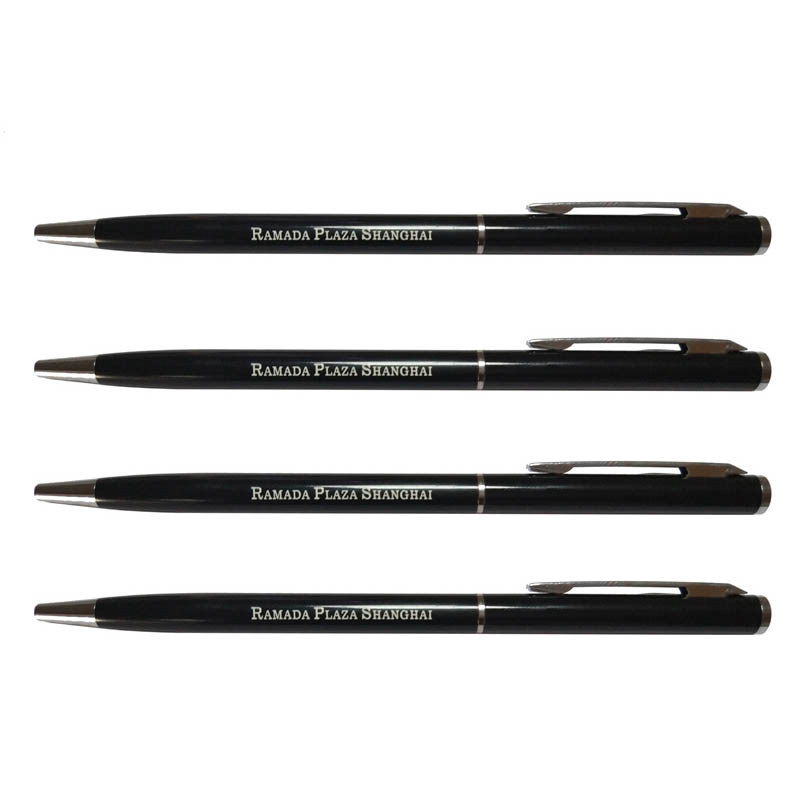 Ramada plaza hotel grand advertising metal ballpoint pen