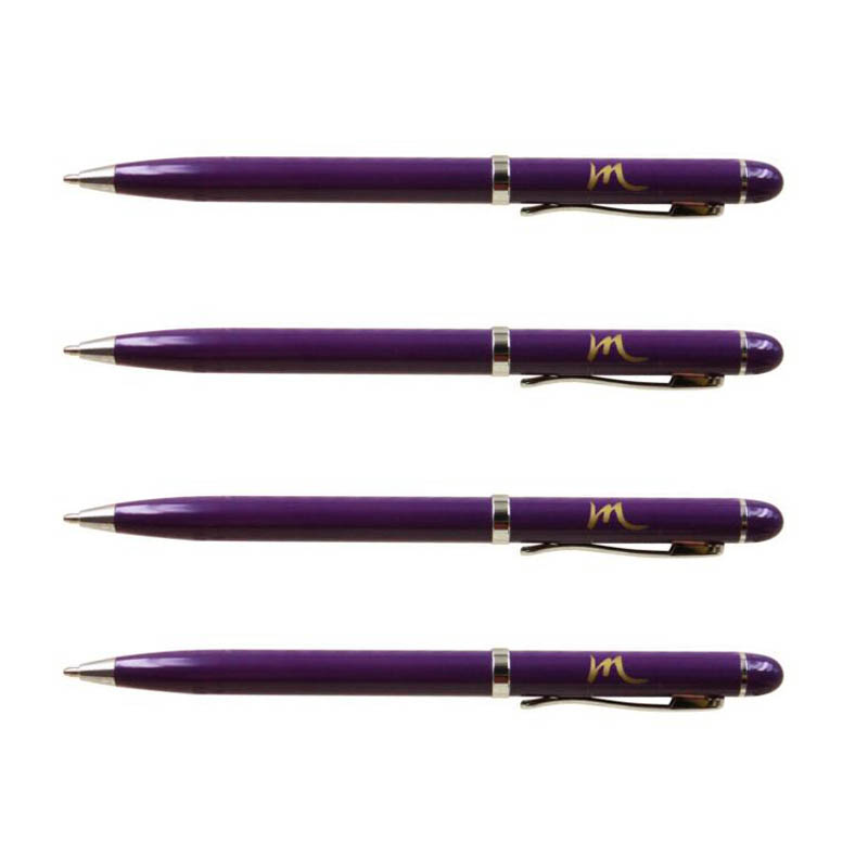 mercure hotel brand logo metal ball pen