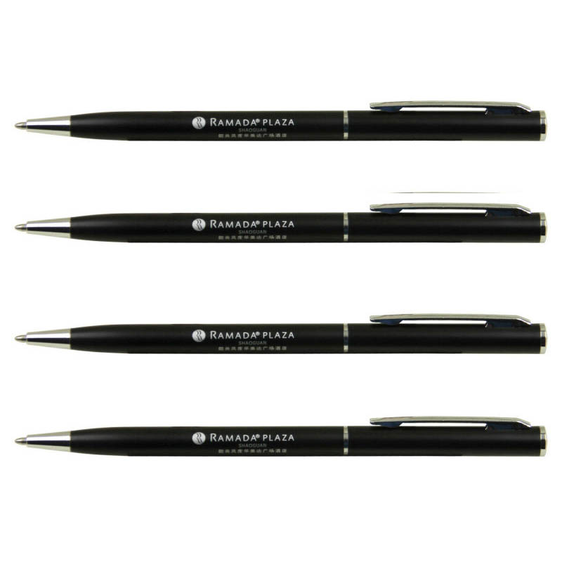 Ramada plaza metal hotel logo ball pen