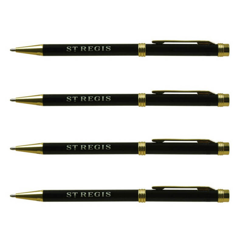 ST REGIS hotel gift room ball pen free sample