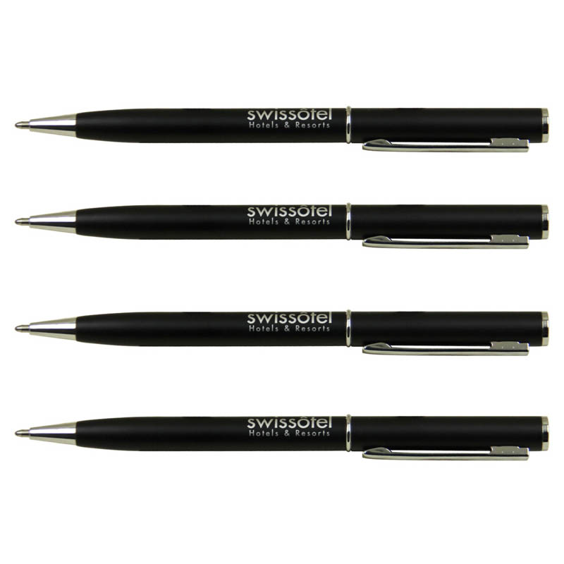 Swissotel Hotels Resorts thick rotate metal pen