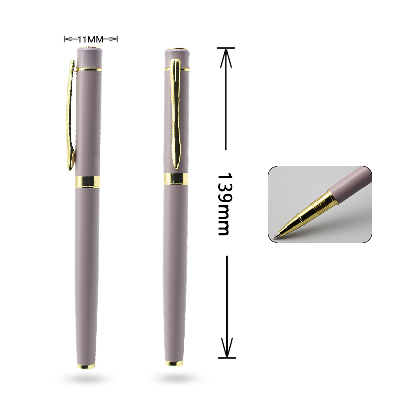 Customized business gift branding metal roller pen