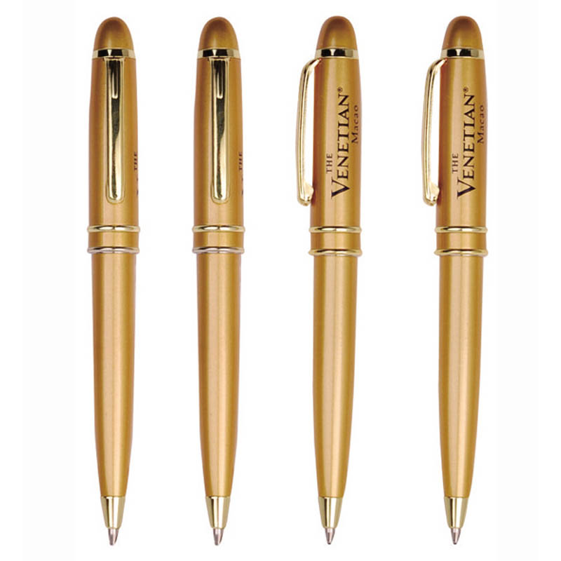 Short mini metal ball pen