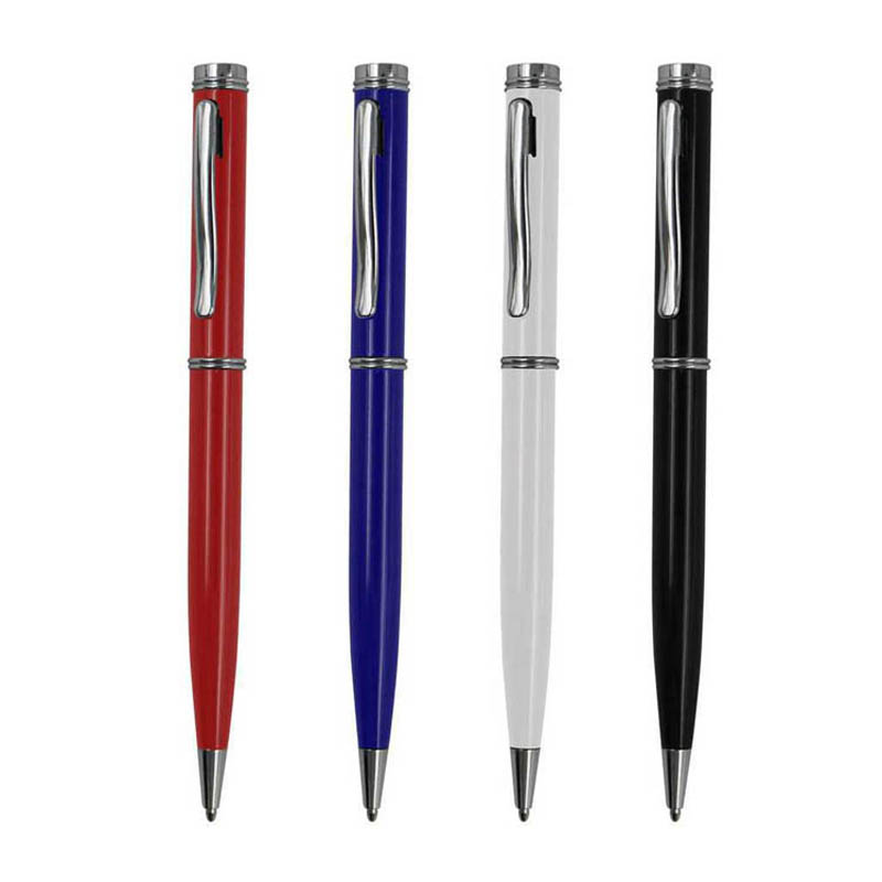 heavy logo imprinted metal ballpoint pen