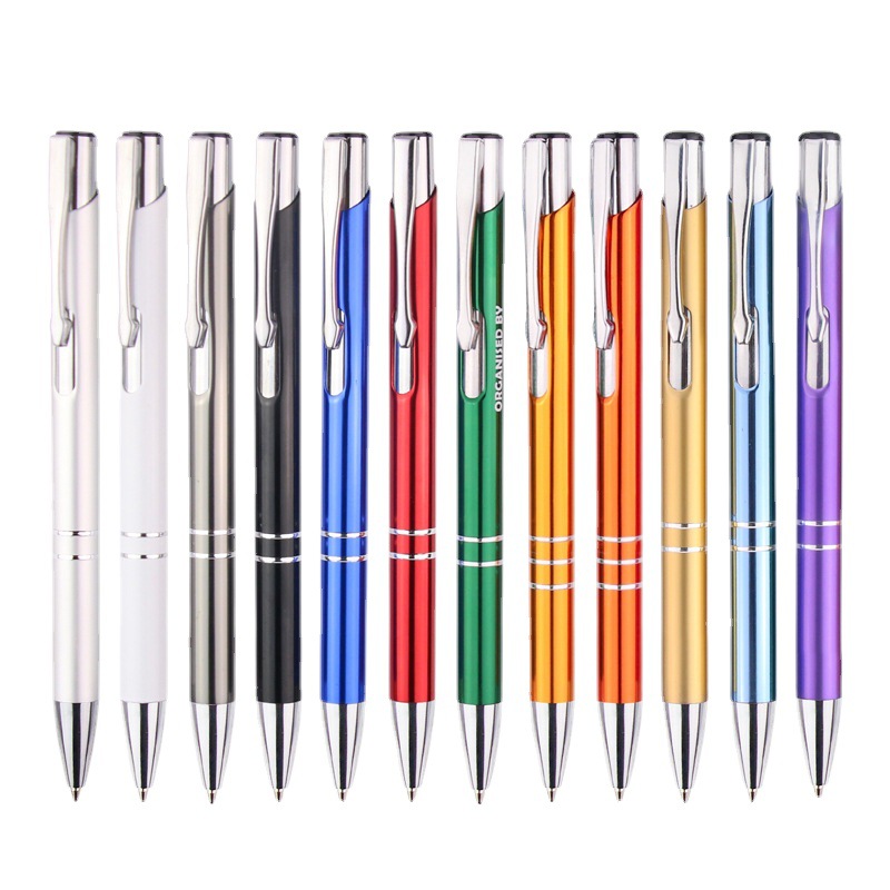 Click aluminum gift ball pen