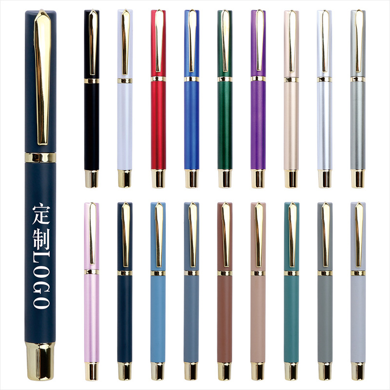 30g weight quality roller ink metal pen for signature writing