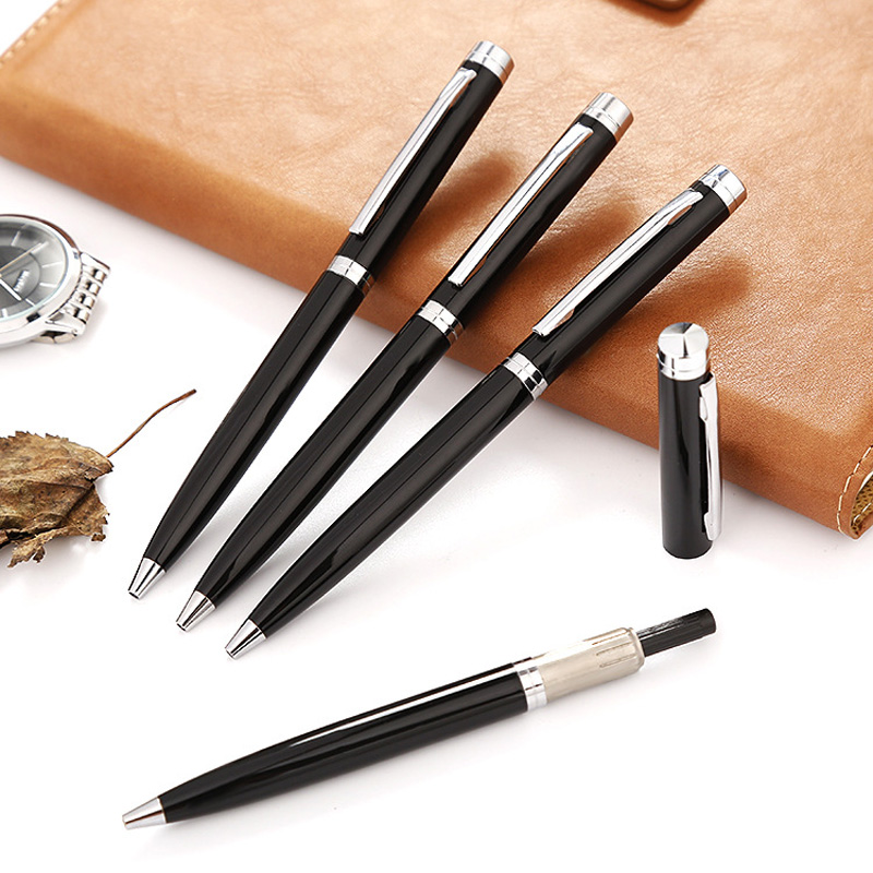 Matt finish black color metal pen