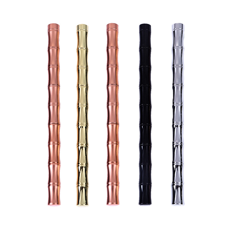 bamboo shape brass copper pen