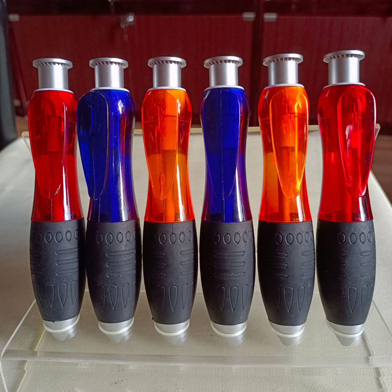 Plastic big short fat advertising pen