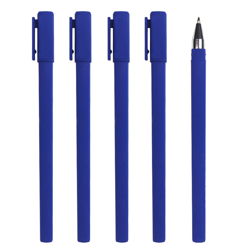 Cap style plastic square ball pen