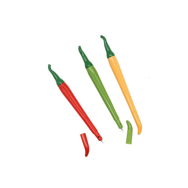 chili shape plastic advertising pen