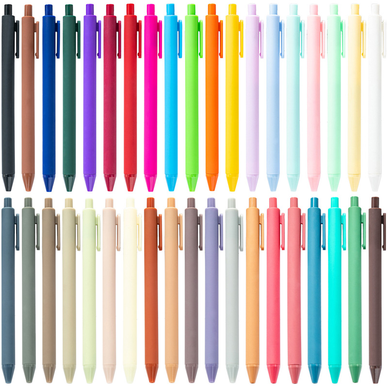 cheap price macaron light color click pen